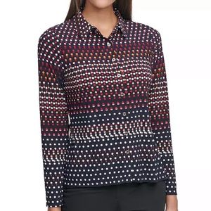 NWOT Tommy Hilfiger XL button down women’s blouse